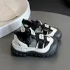 Sandálias de Malha para Bebê Modelo Novo Verão 2026, Sapatos Finos de Praia, Sapatos Aquáticos para Bebê Antiderrapantes com Solado Macio