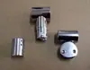 Accesorios para Baño y Regadera Varilla de Tracción para Fijación de Cristal Conector de Partición Cabezal de Soporte de Fijación Cabezal de Fijación con Pinza Pinza para Colgar