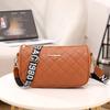 Estilo japonês e coreano moda bolsa de ombro feminina 2024 nova chegada verão senhora bolsas têxteis all-match bolsa bordada nas axilas bolsa