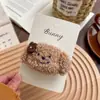 Oso de Peluche de Dibujos Animados de Invierno Pinza para el Pelo de Niños Diadema Linda Diadema de Alta Elasticidad Accesorios para el Cabello Goma para el Pelo de Niña Accesorios para la Cabeza