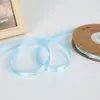 Cinta de Poliéster Inglesa de 1cm Flor Material de Empaque Floristería Floricultura Hecho a Mano DIY ramo Cinta Cinta de Satén Decoración