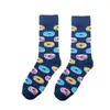 Fabricantes de algodón papas fritas comida fruta kiwi calcetines de moda para las cuatro estaciones cerveza calcetines para mujer sushi sandía calcetines para hombre europeos y americanos calcetines
