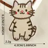 Gatito Lindo Estilo Coreano Dibujo Animado Autoadhesivo Accesorios DIY Accesorios para Ropa Funda de Teléfono Taza de Agua Bolsa Parches de Tela para Ropa