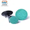 Disco de Lija de Torque 577F Corindón de Zirconia Almohadilla de Pulido 2/ 3 pulgadas Almohadilla de Rectificado de Punto de Soldadura Marina con Bloqueo Giratorio y Respaldo de Velcro