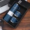 Precio Real Mensaje Privado Taza de Acero Inoxidable con Aislamiento al Vacío Una Taza Tres Tapas Regalo Taza Recta Portátil Negocios Exterior Alta