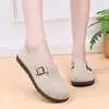 Nuevos Zapatos de Tela Transpirables Cómodos de Malla de Verano Estilo Old Beijing para Mujer, Zapatos sin Cordones de Suela Suave Antideslizantes para Madres de Mediana Edad y Mayores