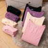 Conjunto de Ropa Interior Térmica sin Costuras de Calentamiento Rápido Jack para Mujer, Estilo Delgado de Vellón Cepillado Ropa y Pantalones de Otoño, Ligero y Cálido, Versión Gruesa de Terciopelo Alemán
