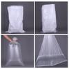 Bolsa tejida de doble capa pp blanca gruesa membrana interior de plástico bolsa piel de serpiente mudanza embalaje express impermeable bolsa tejida