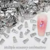 Rhinestones Trapezoidales Planos de Espalda Especiales de 3*6 mm para Accesorios de Uñas, Rhinestones Populares para Uñas, Materiales al por Mayor para Uñas Portátiles
