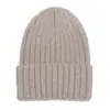 Gorro de Punto de Lana 2025 Otoño e Invierno Nuevo Moda Transfronteriza Gorro con Protección para las Orejas Color Sólido Cálido Gorro de Lana para Hombres y Mujeres