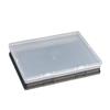 Caja de Tarjetas Transparente Transfronteriza de 1.7 cm Caja de Empaque de Papelería PP Accesorios Electrónicos Caja de Almacenamiento de Plástico Caja Plana