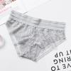 Bragas de encaje para mujer, de cintura baja, transpirables, sexys, de malla transparente hueca, con doble capa en la entrepierna, 8930