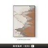 Arte de Parede Lobo Marinho Estilo Moderno Minimalista Wabi-Sabi Pintura de Chão Porcelana de Cristal Pintura Decorativa de Entrada Mural Projeto de Decoração Suave Atacado