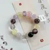 Nuevo popular pulsera de cuentas múltiples de cristal natural DIY cristal exquisito pulsera de cristal de alta gama suministro para transmisión en vivo