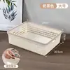 Cesta de armazenamento de mesa de imitação de rattan para uso doméstico, organizador de itens diversos para banheiro, cesta de plástico para lanches de cozinha e sala de estar