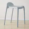 Banqueta de Plástico Doméstica Sala de Estar Espessada Adulto Alta Nórdica Simples Comercial Borracha Banqueta Cadeira Cavalo Cadeira Restaurante