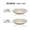 Plato de Fruta de Cristal para Sala de Estar Creativo para el Hogar Dulces Frutas Secas Plato de Fruta Estilo Europeo Cubo Grande para Fruta Recipiente para Fruta No