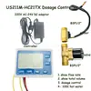 Luman Usc-Hs21Ti Sensor de Fluxo de Água Medidor de Vazão Dc5-24V 4 Pontos Rs485 Máquina de Controle de Água Plc de Água