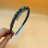 Diadema fina de strass de alta sociedad de lujo ligero, diseño de nicho de temperamento, pasador de diamante, diadema para fijar el cabello de la frente para lavarse la cara