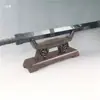 Soporte de Espada de Madera Maciza Base para Cuchillo Espada Estante para Armas Soporte Decorativo para Espada Adorno Estante para Espadas Samurai de Artes Marciales Estante para Espadas Tesoro Soporte de Exhibición