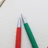 Bolígrafo de presión de color de alto valor cromático para estudiantes logo imprimible bolígrafo publicitario bolígrafo no gotea tinta