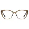 Gafas de Armazón Tr90 Estilo Ojo de Gato Color Té Frío Ultraligeras Estilo Coreano para Mujer 81132 Gafas de Prescripción de Alta Gama con Aspecto Natural