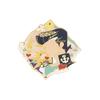 Periféricos de Animación Jojo's Bizarre Adventure Kujo Jotaro Kujo Xu Lun Lucha Oriental Ayuda Insignia de Broche Metálico