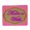 Molde de silicone para fazer um pedido em formato de bolo, chocolate, bênção, placa de identificação, ferramenta de decoração para confeitaria