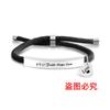 Pulsera Trenzada de Cuerda Negra de Acero Inoxidable Transfronteriza Europea y Americana Familiar Inspiracional Conmemorativa Regalo Pulsera con Letras de Acero Titanio al por Mayor