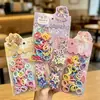 Mini cabeza de princesa en caja pinza pequeña de agarre flequillo pinza frente horquilla rota banda de goma para niños no lastima anillo para el pulgar venta al por mayor