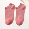 Calcetines calcetines tobilleros para mujer color liso calcetines de algodón primavera y verano calcetines finos para mujer calcetines de algodón calcetines de algodón de corte bajo para mujer