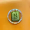 Shuibei Princesa Dorada Atrae Riqueza Oro Puro 999 Tesoro de Riqueza Papel Dinero Atracción Lámina de Oro Regalo