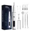 Limpiador Ultrasónico de Dientes de 5 Velocidades Transfronterizo, Removedor Eléctrico de Sarro Dental, Removedor de Manchas de Humo, Blanqueamiento de Sarro, Herramienta de Limpieza Bucal