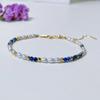 Pulsera de plata esterlina S925 de lujo ligero de alta gama joyería de perlas diy Europa y Estados Unidos más vendida joyería de piedra de cristal al por mayor