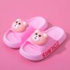 Ropa de Exterior de Verano Nuevas Pantuflas Infantiles Zapatos para Niños Pantuflas de Dibujos Animados Tridimensionales Suela Suave Sandalias Antideslizantes para Niños y Niñas