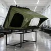 Tienda de Techo Plegable de Apertura Rápida para Coche, Tienda de Campaña Exterior de Aleación de Aluminio de Cáscara Dura, Tres Lados abatibles laterales para SUV todoterreno