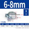Mini Hierro Galvanizado Abrazadera Fuerte para Manguera Abrazadera de Servicio Pesado Abrazadera Fija para Tubo de Agua Abrazadera para Tubo Abrazadera de Apriete Abrazadera para Tubo