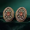 Brincos Antigos Elegantes Franceses Vintage de Alta Qualidade com Pino de Prata S925 Brincos de Moda Feminina