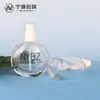 Botella de Vidrio Plana de Base de Maquillaje Líquido de 30 ml Botella de Bomba de Presión para Loción Esencia Botella Sub-Botella de Protector Solar Bolsa de Cosméticos