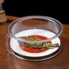 Funda Aislante para Mesa de Comedor Material de Grado Alimenticio Hogareño Multifuncional Plato para Frutas Plato para Platos Cubierta para Platos Anti-Mosquitos a Prueba de Polvo Cubierta Transparente