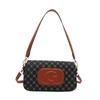 Bolso de Hombro Estampado Vintage 2025 Nueva Llegada Moda Versátil Bolso Cuadrado Pequeño de Axila Casual Distintivo Portátil Bandolera para Mujer
