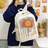 Mochila Transparente para Boneca com Dor, Grande Capacidade, Mochila para Estudante Feminina, Dupla Utilidade, Mochila para Boneca de Algodão 40cm