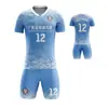 Conjunto de Uniforme de Fútbol para Hombre, Maillots Personalizados de Verano para Competición de Estudiantes Universitarios, Uniformes de Equipo de Entrenamiento para Niños, Chalecos Transpirables de Secado Rápido