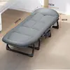 Cama plegable para siesta en la oficina de pana, una cama conveniente y portátil para uso doméstico, hospitales y para acompañar a pacientes, también adecuada para usar como cuna de camping