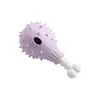 Nova Bola Dispensadora de Comida da Amazon, Brinquedo de Mastigar em Formato de Coxa de Frango de TPR para Cães Pequenos e Médios, Durável e Alivia o Tédio para Animais de Estimação