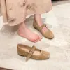 Zapatos Mary Jane de Boca Baja 796-29 para Mujer 2025 Otoño Nuevo Estilo Bailarinas de Moda Cómodas Zapatos de Ballet para Mujer