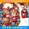 Proveedor Suministra Bolsas Plegables para Suegra, Bolsas de Poliéster con Estampado de Impresión Completa, Bolsas de Compras de Supermercado Portátiles y Ecológicas