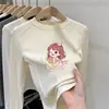Colección de otoño e invierno: Camiseta interior térmica de manga larga para niños con estampados de dibujos animados, camiseta cálida, top casual y versátil, estilo moderno