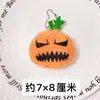 Boneca Criativa de Desenho Animado Boneca Recheada de Abóbora Squeaky Halloween DIY Broche Engraçado Pingente Acessórios para Bolsa