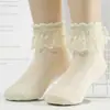 Calcetines para niños y mujeres calcetines de encaje para niñas calcetines de encaje para danza infantil calcetines de malla de color liso blanco rosa amarillo azul